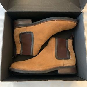 Thursday Chelsea Boots Duke Honey Suede